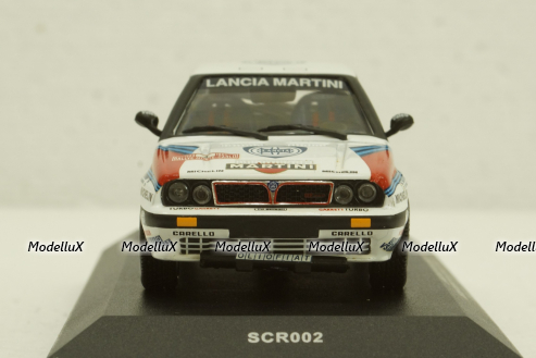 Lancia Delta Integrale , winner monte carlo, 1989, SCR002, IXO 1:43