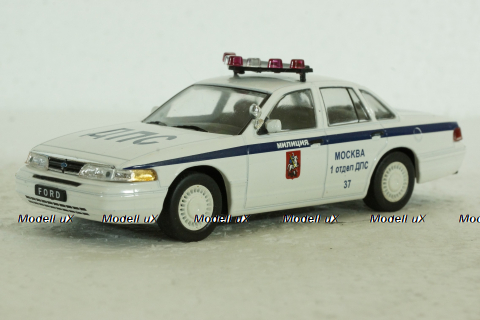 Ford Crown Victoria, ДПС, Полицейские машины мира №43, 1:43 (без журнала)