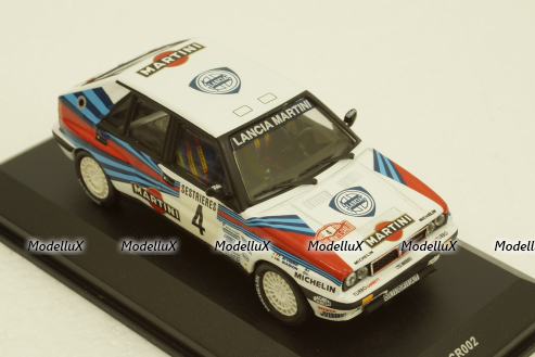 Lancia Delta Integrale , winner monte carlo, 1989, SCR002, IXO 1:43