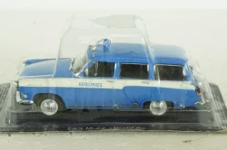 Газ-М22 Волга, Police Hungary 1961, blue, Полицейские Машины Мира №34, 1:43
