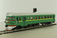 ЭР2 головной вагон 1962, зеленый, Наши поезда №14, Modimio 1:87