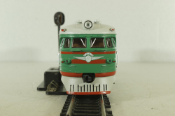 ЭР2 головной вагон 1962, зеленый, Наши поезда №14, Modimio 1:87