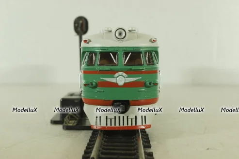 ЭР2 головной вагон 1962, зеленый, Наши поезда №14, Modimio 1:87