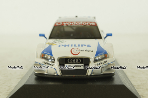 Audi A4 PHILIPS, Lucas Luhr, Audi Sport Team Rosberg, DTM 2007, Minichamps 1:43