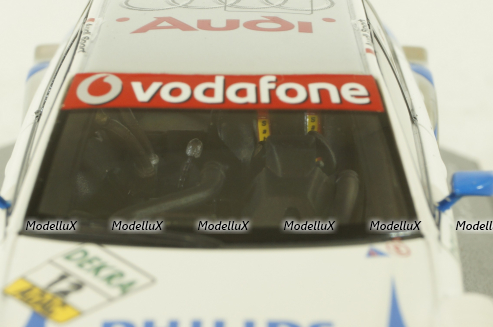 Audi A4 PHILIPS, Lucas Luhr, Audi Sport Team Rosberg, DTM 2007, Minichamps 1:43
