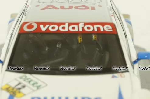 Audi A4 PHILIPS, Lucas Luhr, Audi Sport Team Rosberg, DTM 2007, Minichamps 1:43