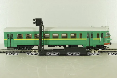 ЭР2 головной вагон 1962, зеленый, Наши поезда №14, Modimio 1:87