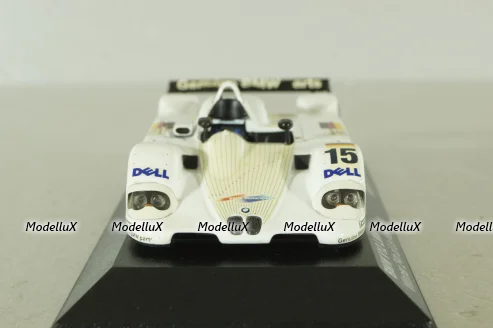 BMW V12 LMR winner 24h LeMans #15 1999, white, 80429418138, Minichamps 1:43