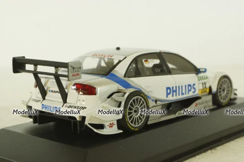 Audi A4 PHILIPS, Lucas Luhr, Audi Sport Team Rosberg, DTM 2007, Minichamps 1:43