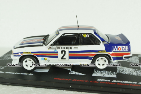 Opel Ascona Rally Monte Carlo #2, Altaya 1:43