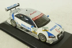 Audi A4 PHILIPS, Lucas Luhr, Audi Sport Team Rosberg, DTM 2007, Minichamps 1:43