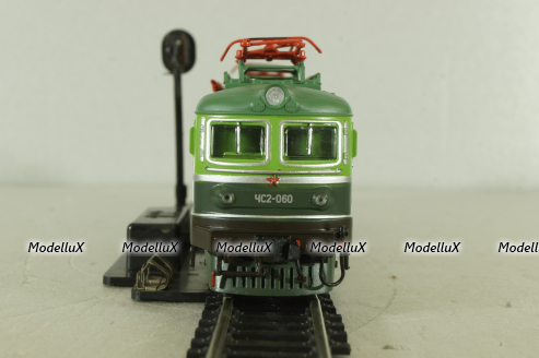 ЧС2 Электровоз 1958, зеленый, Наши поезда №17, Modimio 1:87