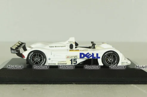 BMW V12 LMR winner 24h LeMans #15 1999, white, 80429418138, Minichamps 1:43