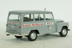 Rural Willys Radio Patrulha Policia 1970, Полицейские машины мира №60, Deagostini 1:43 (без журнала)