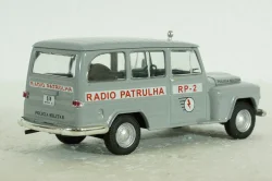Rural Willys Radio Patrulha Policia 1970, Полицейские машины мира №60, Deagostini 1:43 (без журнала)