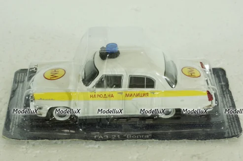 Газ-21 Волга, Police Bulgaria 1962, Полицейские машины мира №37, DeAgostini 1:43
