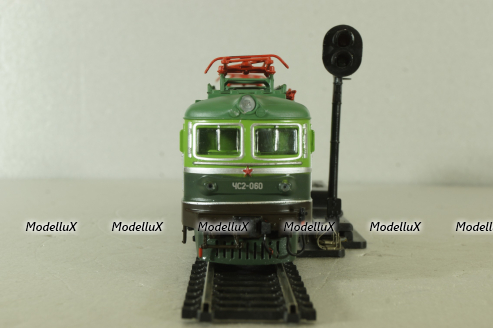 ЧС2 Электровоз 1958, зеленый, Наши поезда №17, Modimio 1:87