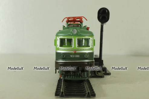 ЧС2 Электровоз 1958, зеленый, Наши поезда №17, Modimio 1:87