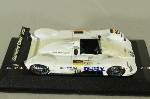 BMW V12 LMR winner 24h LeMans #15 1999, white, 80429418138, Minichamps 1:43