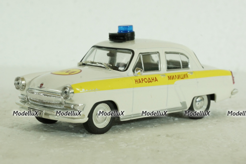 Газ-21 Волга, Police Bulgaria 1962, Полицейские машины мира №37, DeAgostini 1:43