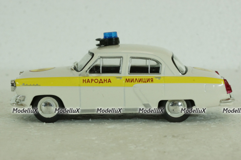 Газ-21 Волга, Police Bulgaria 1962, Полицейские машины мира №37, DeAgostini 1:43