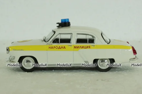 Газ-21 Волга, Police Bulgaria 1962, Полицейские машины мира №37, DeAgostini 1:43