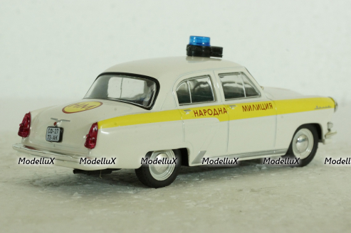 Газ-21 Волга, Police Bulgaria 1962, Полицейские машины мира №37, DeAgostini 1:43