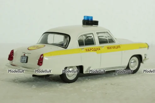 Газ-21 Волга, Police Bulgaria 1962, Полицейские машины мира №37, DeAgostini 1:43