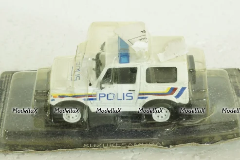 Suzuki Samurai "Polis", Полицейские машины мира №33, DeAgostini 1:43 (без журнала)