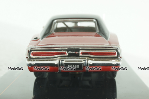 Dodge Charger R/T year 1970 red/black, CLC475N.22, IXO 1:43