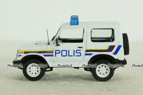 Suzuki Samurai "Polis", Полицейские машины мира №33, DeAgostini 1:43 (без журнала)