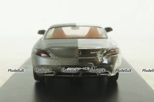 Mercedes SLS AMG Limited Edition, matt grey, PremiumX 1:43
