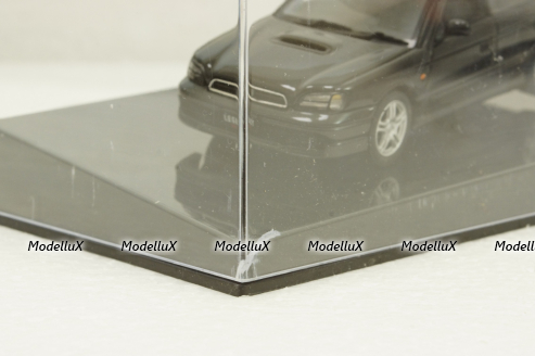 Subaru Legacy B4 1999, black, 58613, AutoArt 1:43