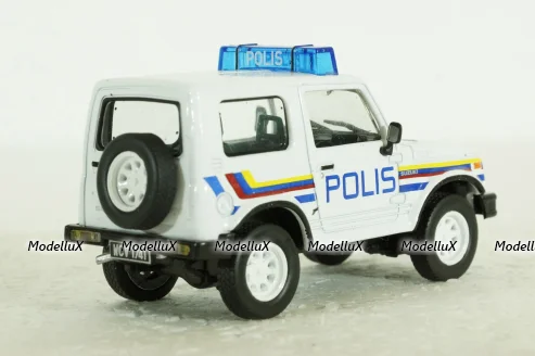 Suzuki Samurai "Polis", Полицейские машины мира №33, DeAgostini 1:43 (без журнала)