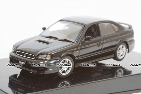 Subaru Legacy B4 1999, black, 58613, AutoArt 1:43