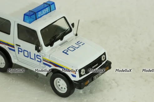 Suzuki Samurai "Polis", Полицейские машины мира №33, DeAgostini 1:43 (без журнала)