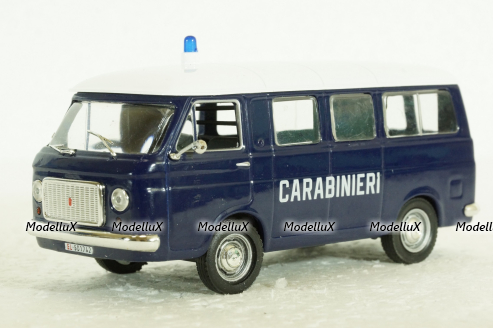 Fiat 238 Carabinieri, Police Italy 1967, Полицейские машины мира №2, DeAgostini 1:43