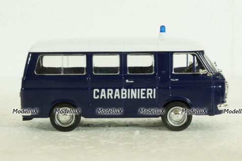 Fiat 238 Carabinieri, Police Italy 1967, Полицейские машины мира №2, DeAgostini 1:43
