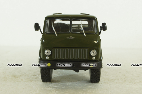 Маз-505 4х4 бортовой 1963г, хаки, Н211, Наш Автопром 1:43