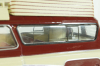 Bedford CA Caravan creme/darkred, Hachette 1:43