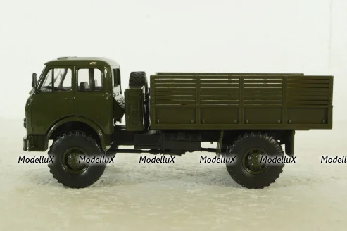 Маз-505 4х4 бортовой 1963г, хаки, Н211, Наш Автопром 1:43