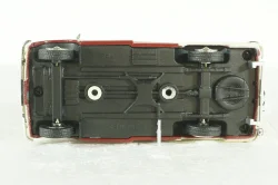 Bedford CA Caravan creme/darkred, Hachette 1:43