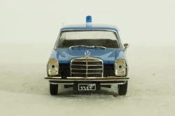 Mercedes-Benz 220D (W115), Police Qatar, black/blue, Полицейские машины мира №70, DeAgostini 1:43