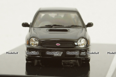 Subaru Impreza WRX STI 2001, black, 58643, AutoArt 1:43