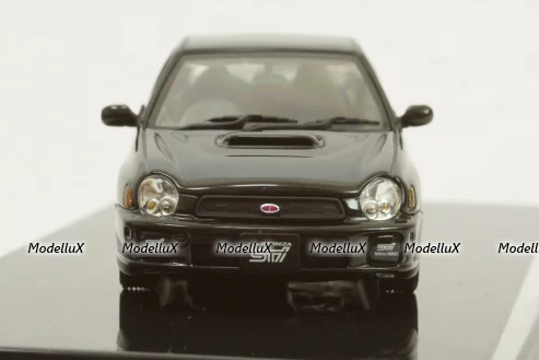 Subaru Impreza WRX STI 2001, black, 58643, AutoArt 1:43