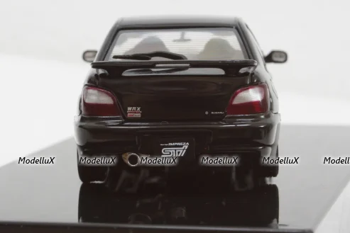 Subaru Impreza WRX STI 2001, black, 58643, AutoArt 1:43
