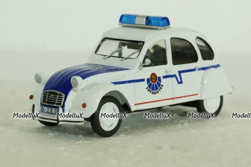 Citroen 2CV Ertzaintza, Полицейские Машины Мира №64, 1:45