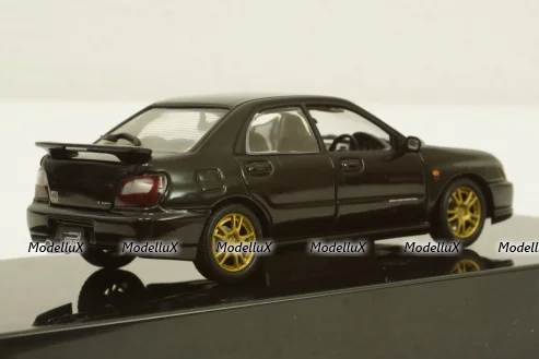 Subaru Impreza WRX STI 2001, black, 58643, AutoArt 1:43