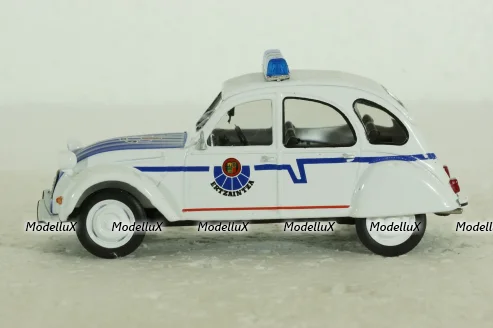 Citroen 2CV Ertzaintza, Полицейские Машины Мира №64, 1:45