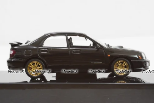 Subaru Impreza WRX STI 2001, black, 58643, AutoArt 1:43